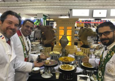Showcasing Syria's culinary, with Syria's Chefs President Majed Sabagh, at Gulfood in Dubai